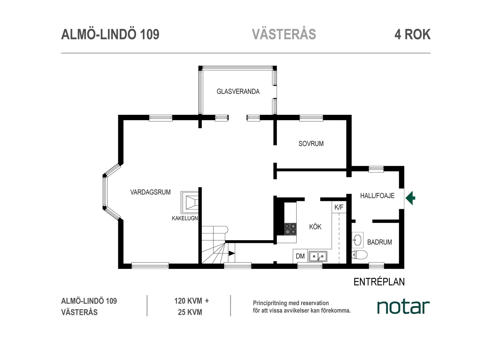 Fritidshus, Almö-Lindö 109, Almö-Lindö, Västerås