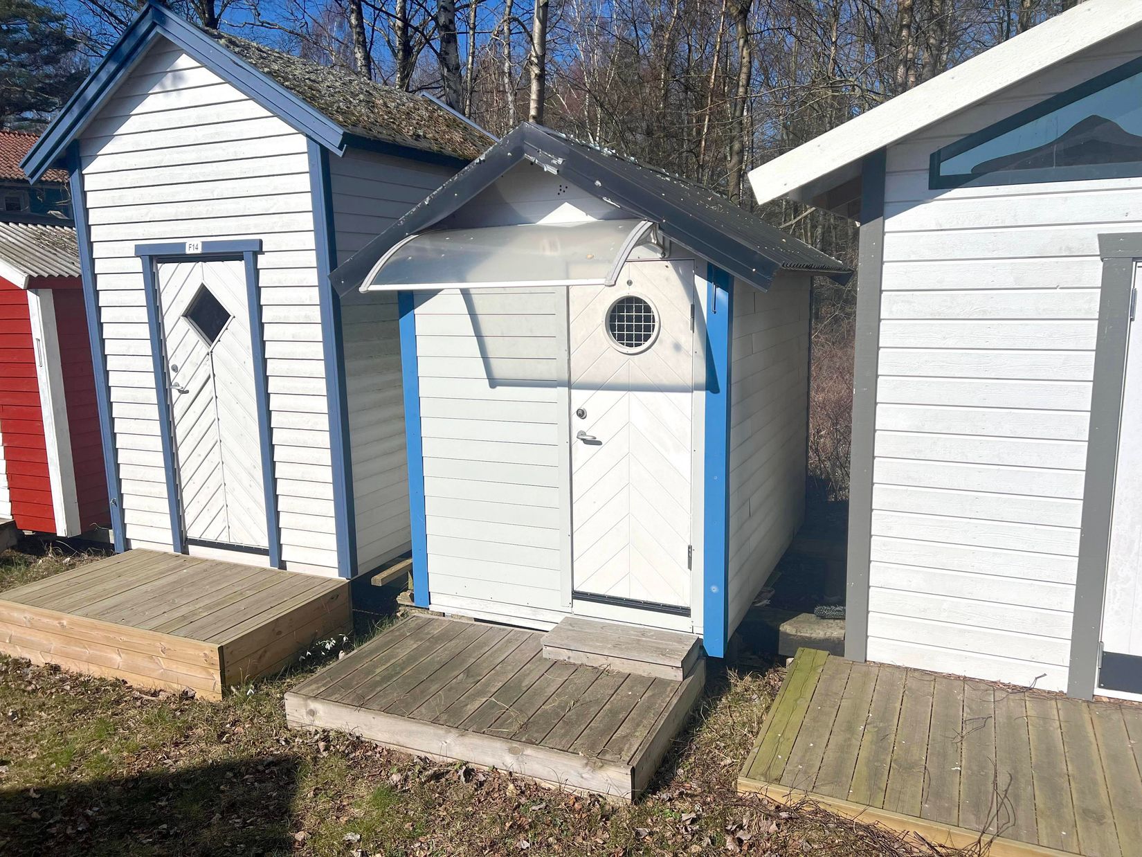 Fritidshus, Badhytt F15, Sandskogen, Ystad