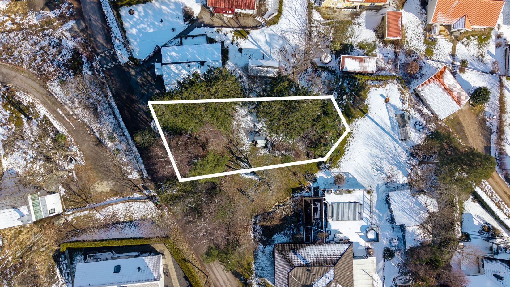 Tomt, Del av Rörviksvägen 12B, Sunningen, Uddevalla