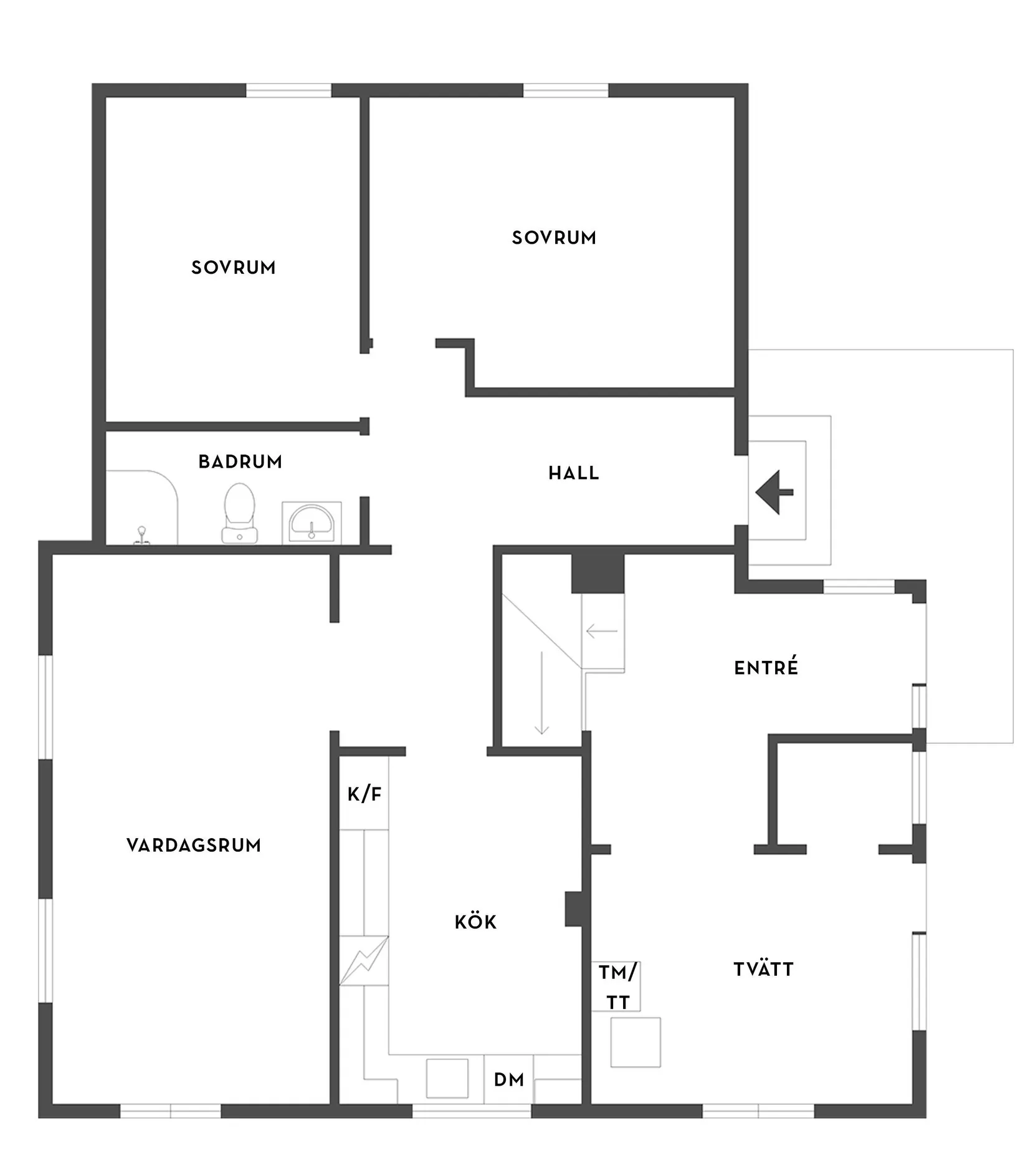 Villa, Tvågårdsvägen 4, Malmö