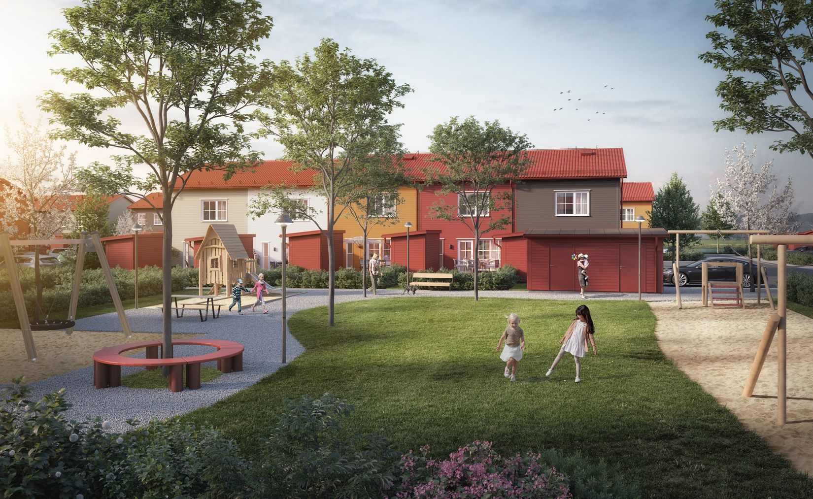 Bostadsrätt, Radhus, Glasblåseriets Väg 54, ETAPP 2, Steninge Slottsby, Sigtuna