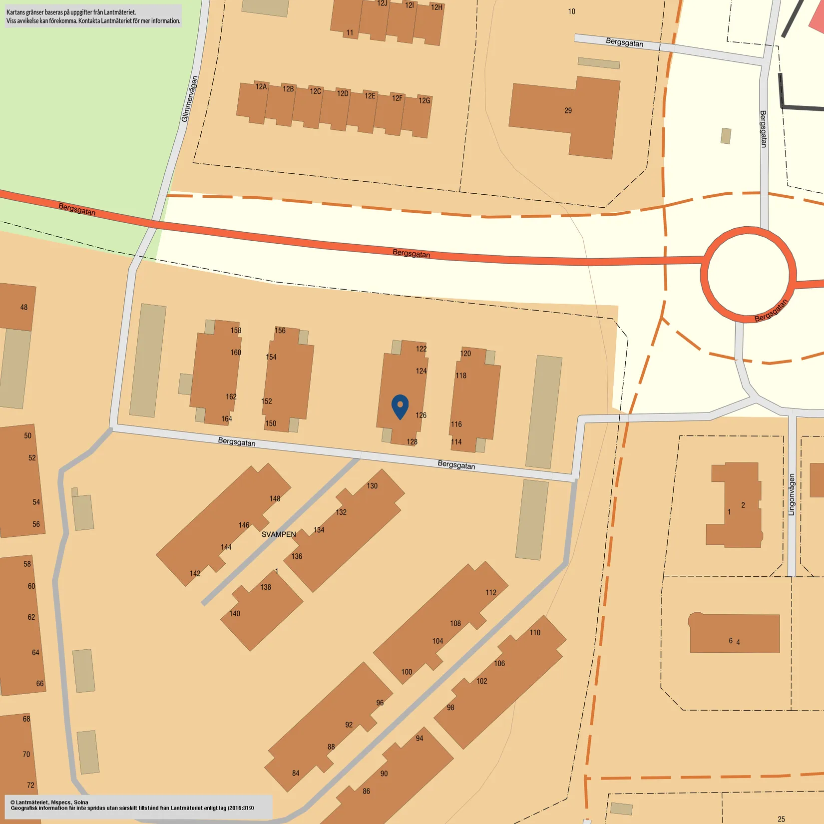 Bostadsrätt, Bergsgatan 126, Mariestad