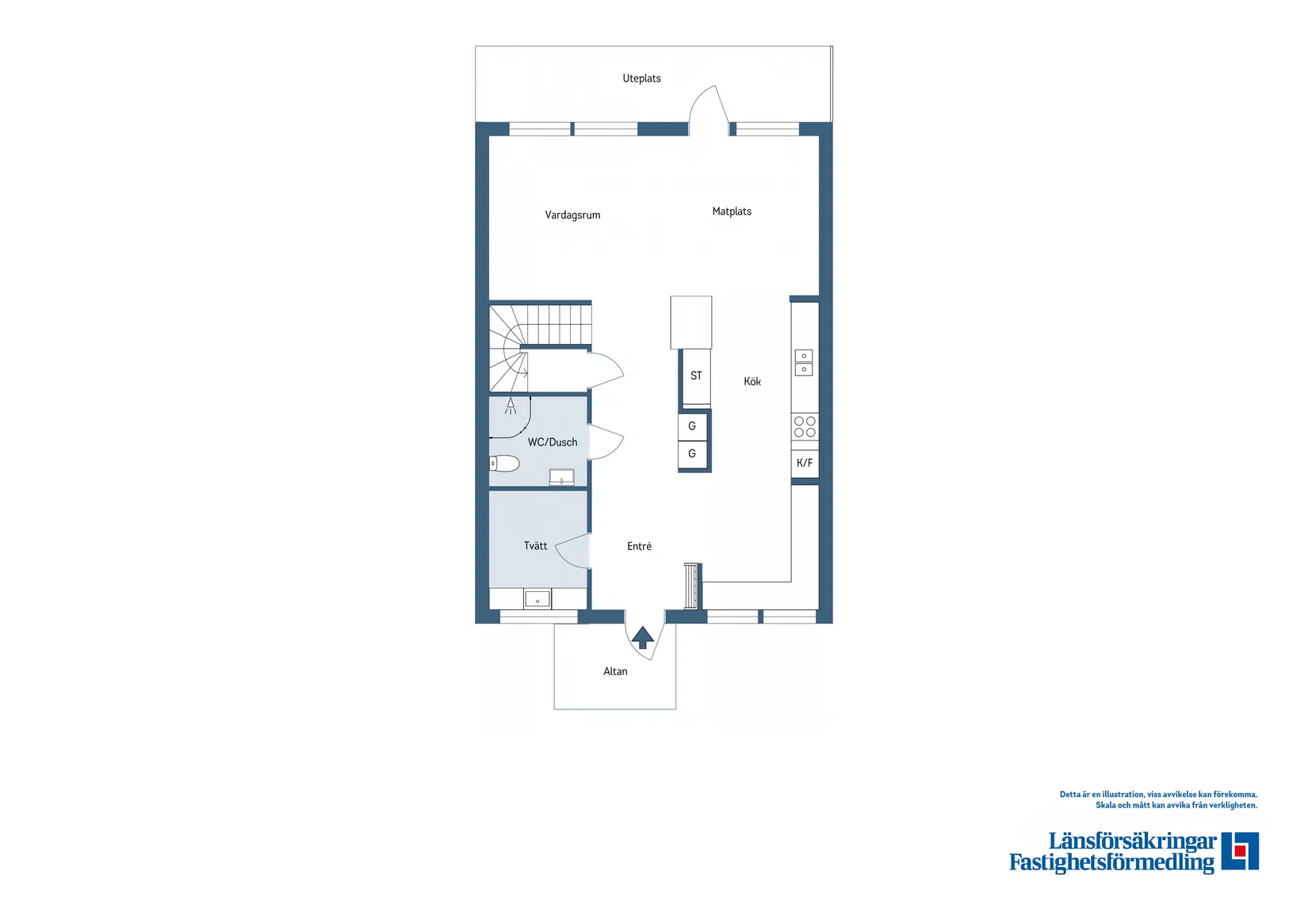 Bostadsrätt, Radhus, Britta Hazelius väg 14, Lilla Källviken, Falun