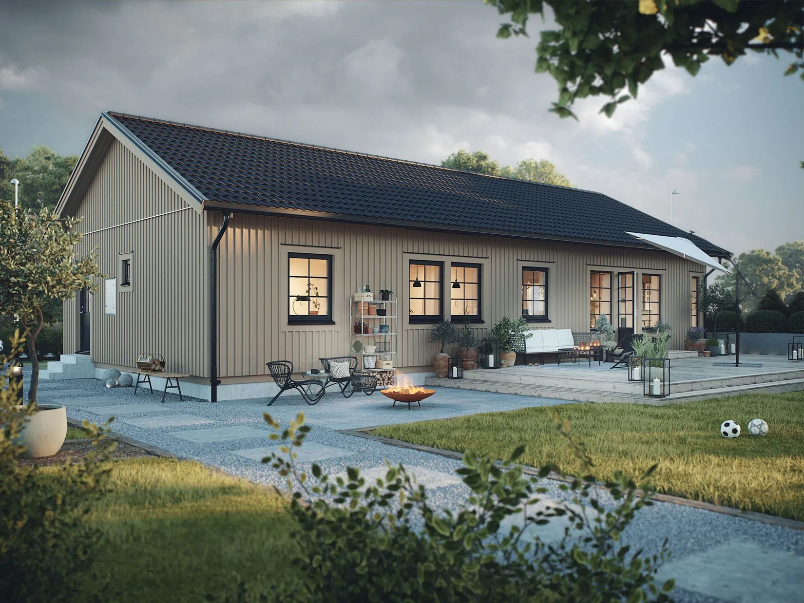 Tomt, Lunnabergsvägen (12 st. tomter), Vallda - Lunna, Kungsbacka