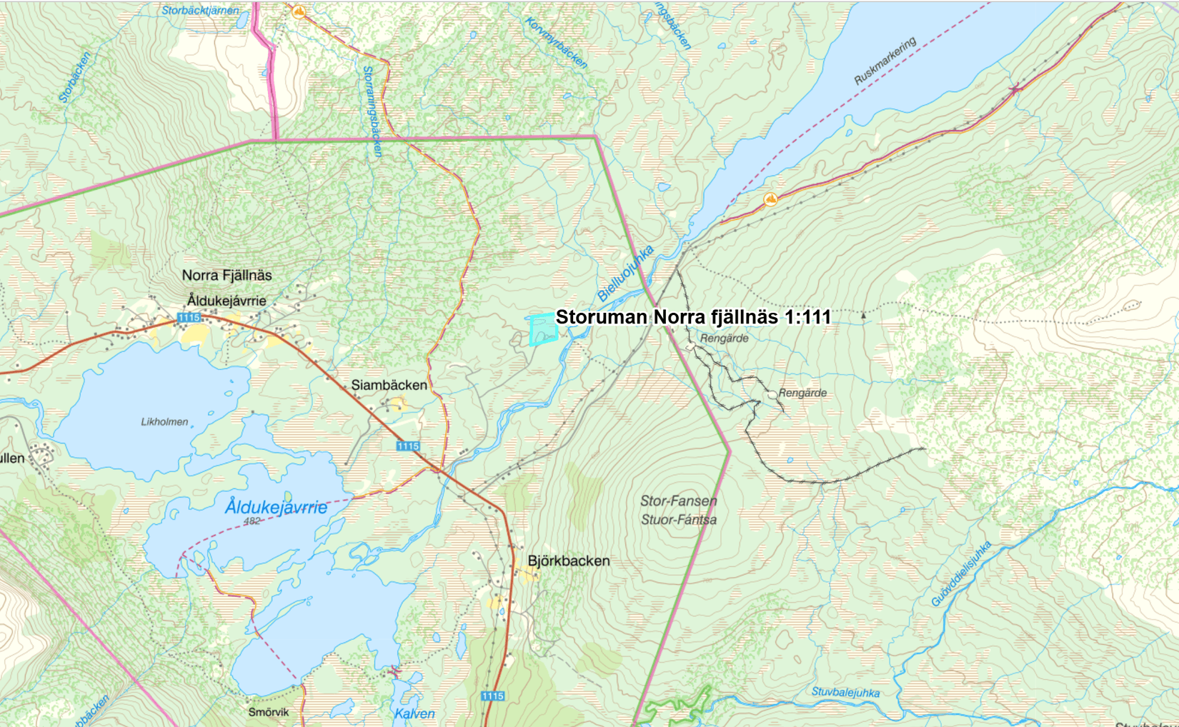 Tomt, Norra Fjällnäs 1:111, Tärnaby, Storuman