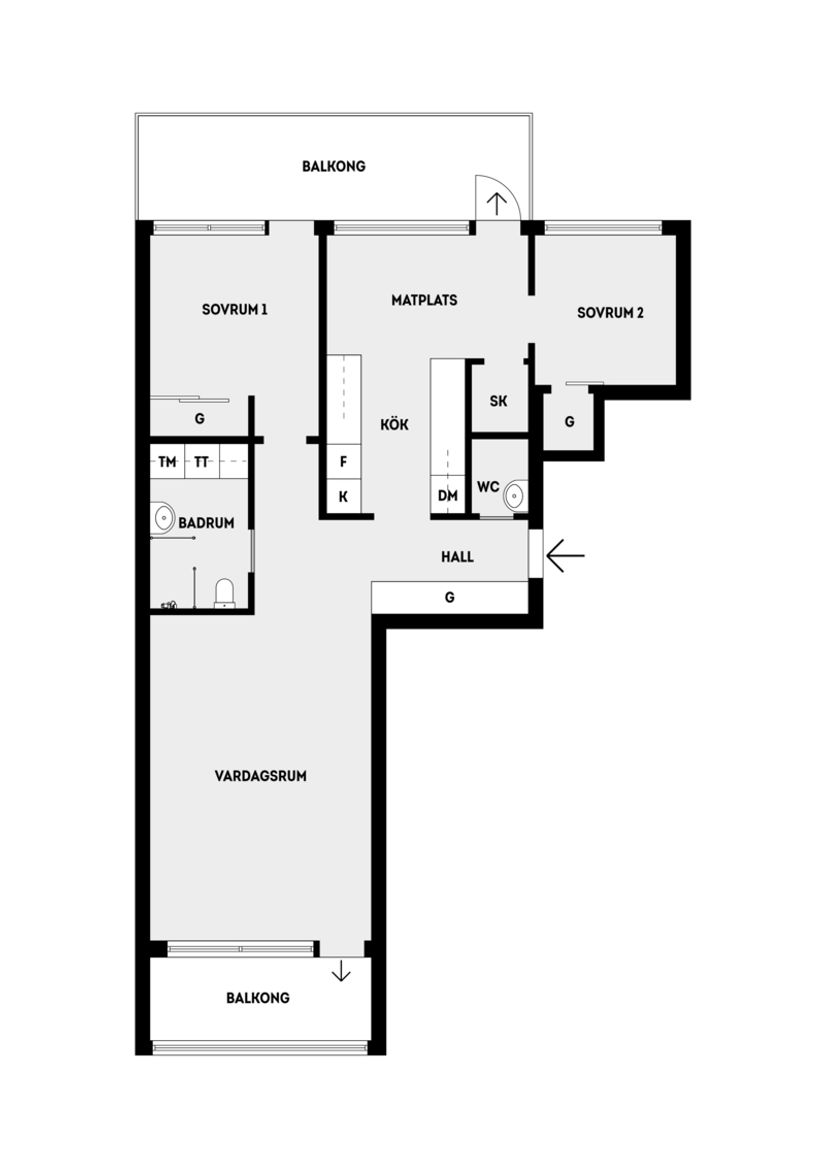 Bostadsrätt, Grindtorpsvägen 21, Grindtorp, Täby