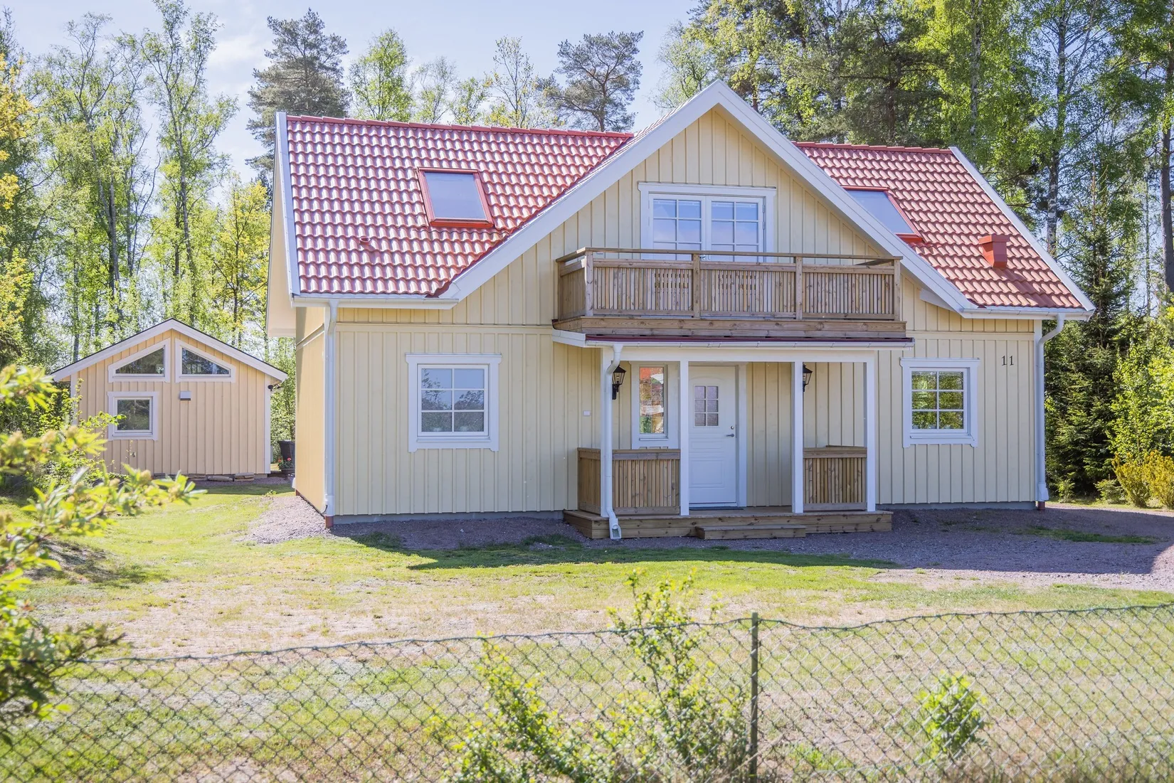 Villa, Strandväg 11, Vadstena