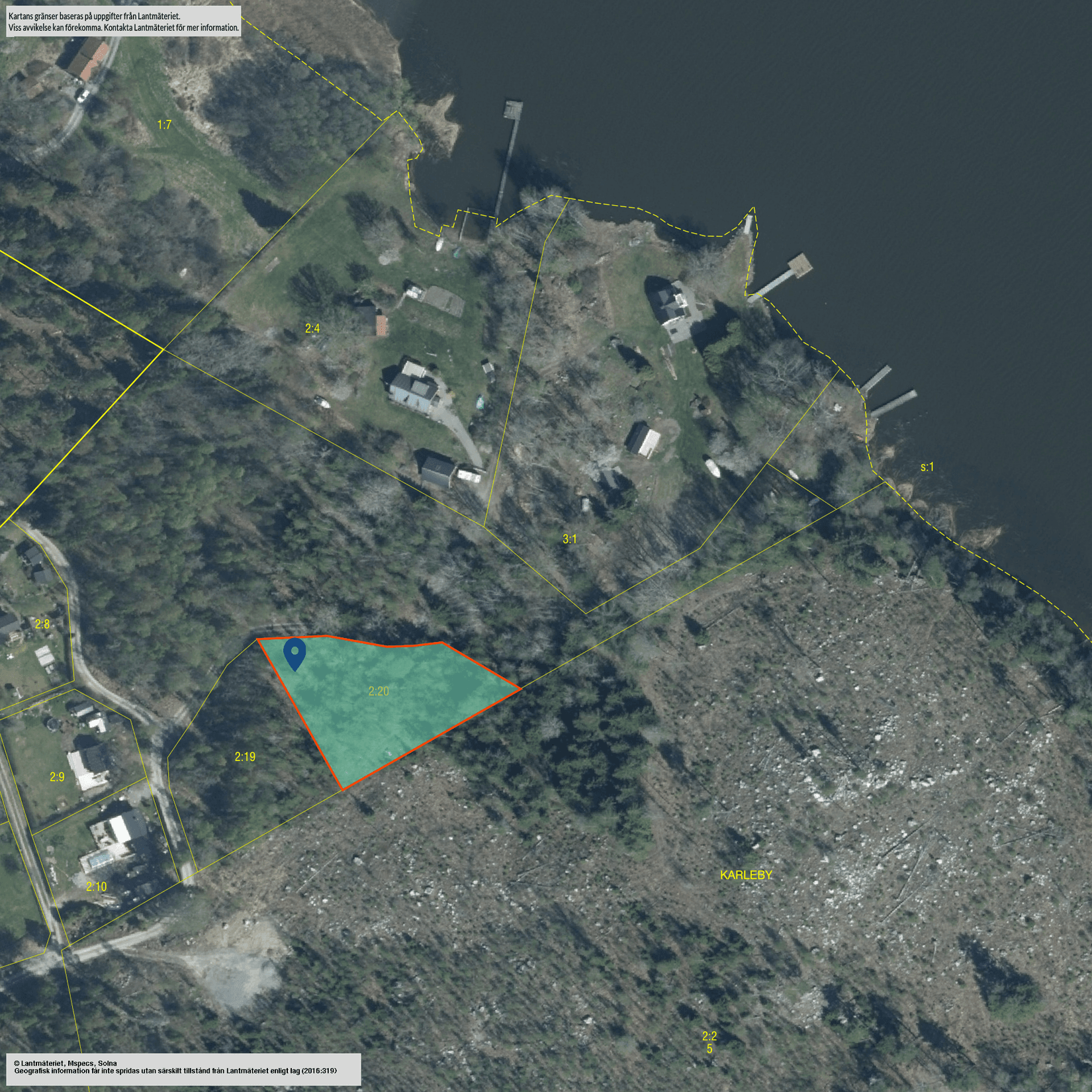 Tomt, STRÄNGNÄS KARLEBY 2:20, Strängnäs