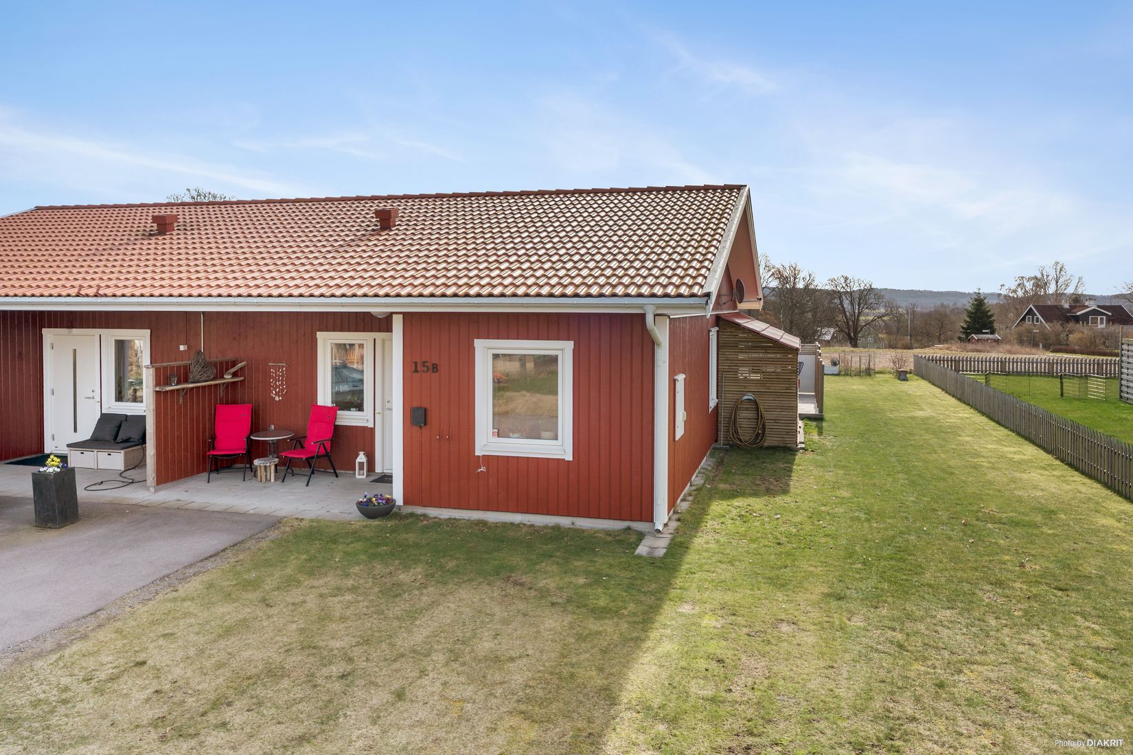 Radhus, Lissingavägen 15 B, Ugglarp, Falkenberg