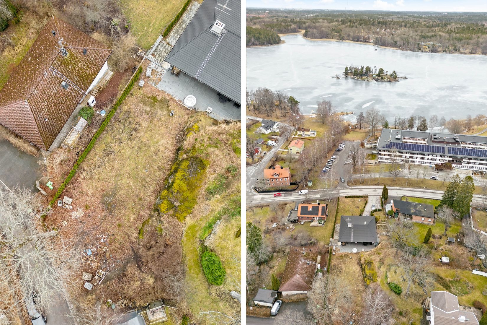 Tomt, Dominovägen 5, Stortorp, Huddinge