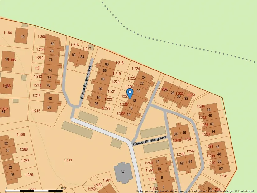 Villa, Radhus, Biskop Brasks gränd 18, Stäket, Järfälla