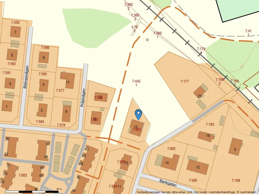 Villa, Bankgatan 15, Veinge, Laholm