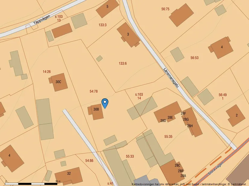 Fritidshus, Stora vägen 30B, Vikarbyn, Rättvik