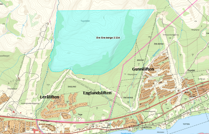 Gård/Skog, Åre-Berge 2:234, Tegefjäll, Tegefjäll, Åre