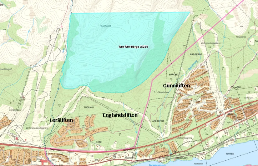 Gård/Skog, Åre-Berge 2:234, Tegefjäll, Tegefjäll, Åre