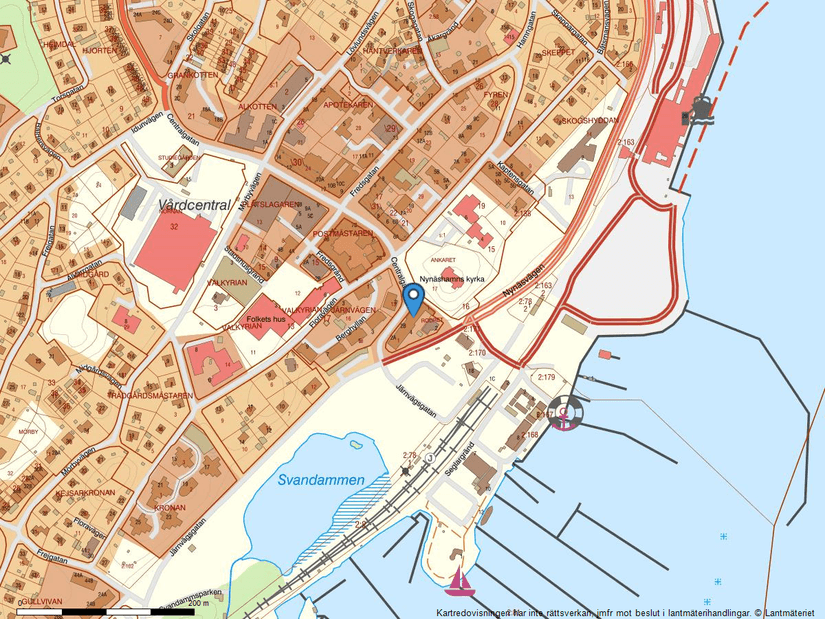 Bostadsrätt, Centralgatan 2A, Centralt, Nynäshamn