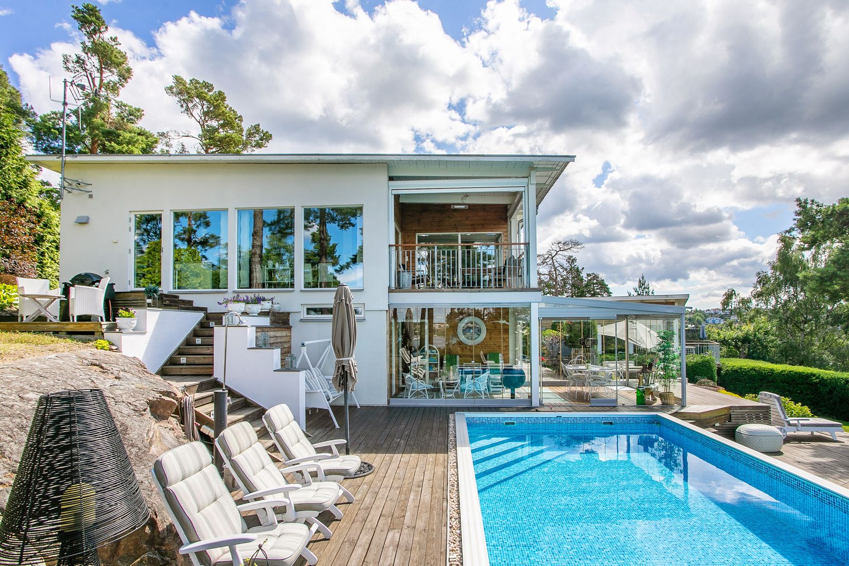 Villa, Fylgiavägen 8, Lilla Björknäs, Nacka