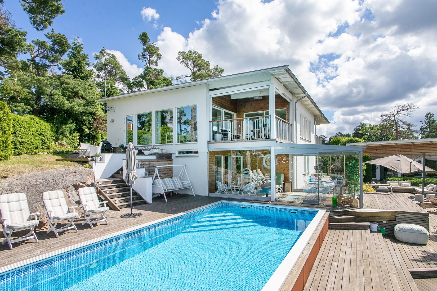 Villa, Fylgiavägen 8, Lilla Björknäs, Nacka