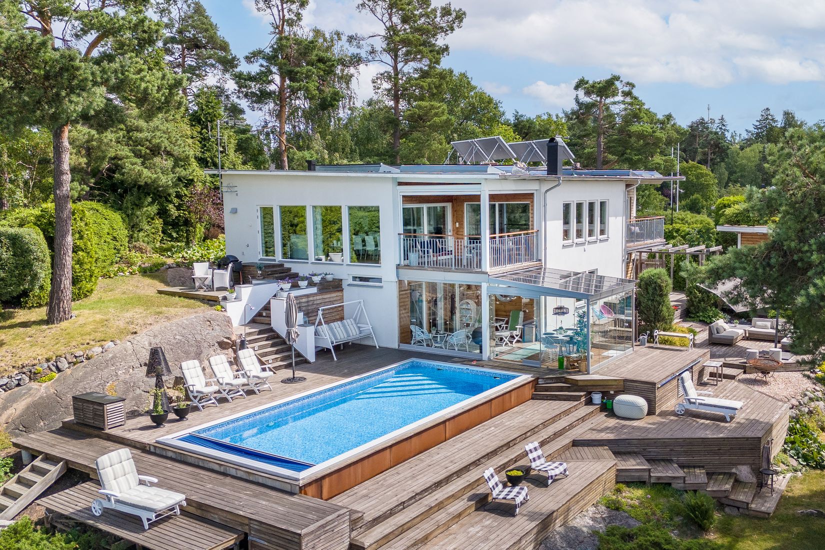 Villa, Fylgiavägen 8, Lilla Björknäs, Nacka