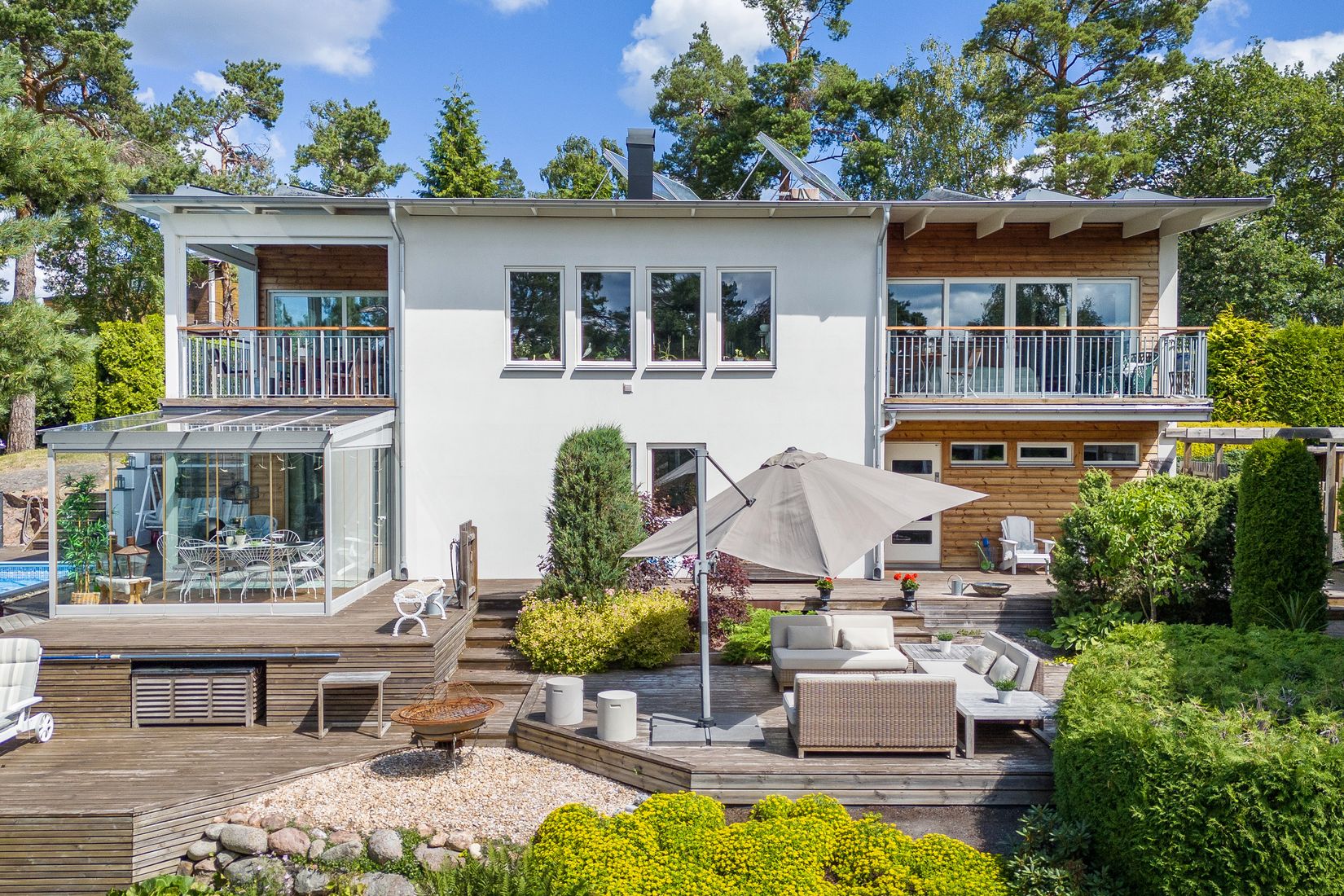 Villa, Fylgiavägen 8, Lilla Björknäs, Nacka