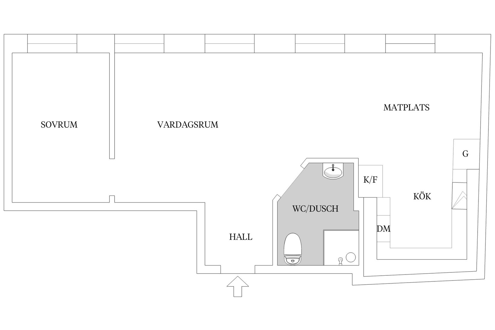 Bostadsrätt, Kungsgatan 17, Torpa - Söder, Jönköping