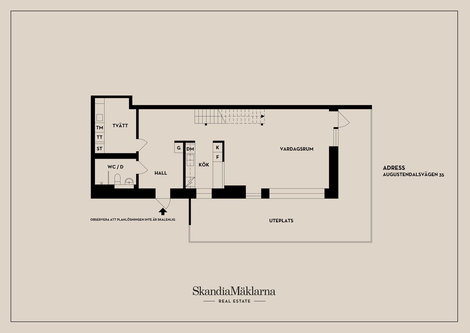 Bostadsrätt, Augustendalsvägen 35, Nacka Strand, Nacka