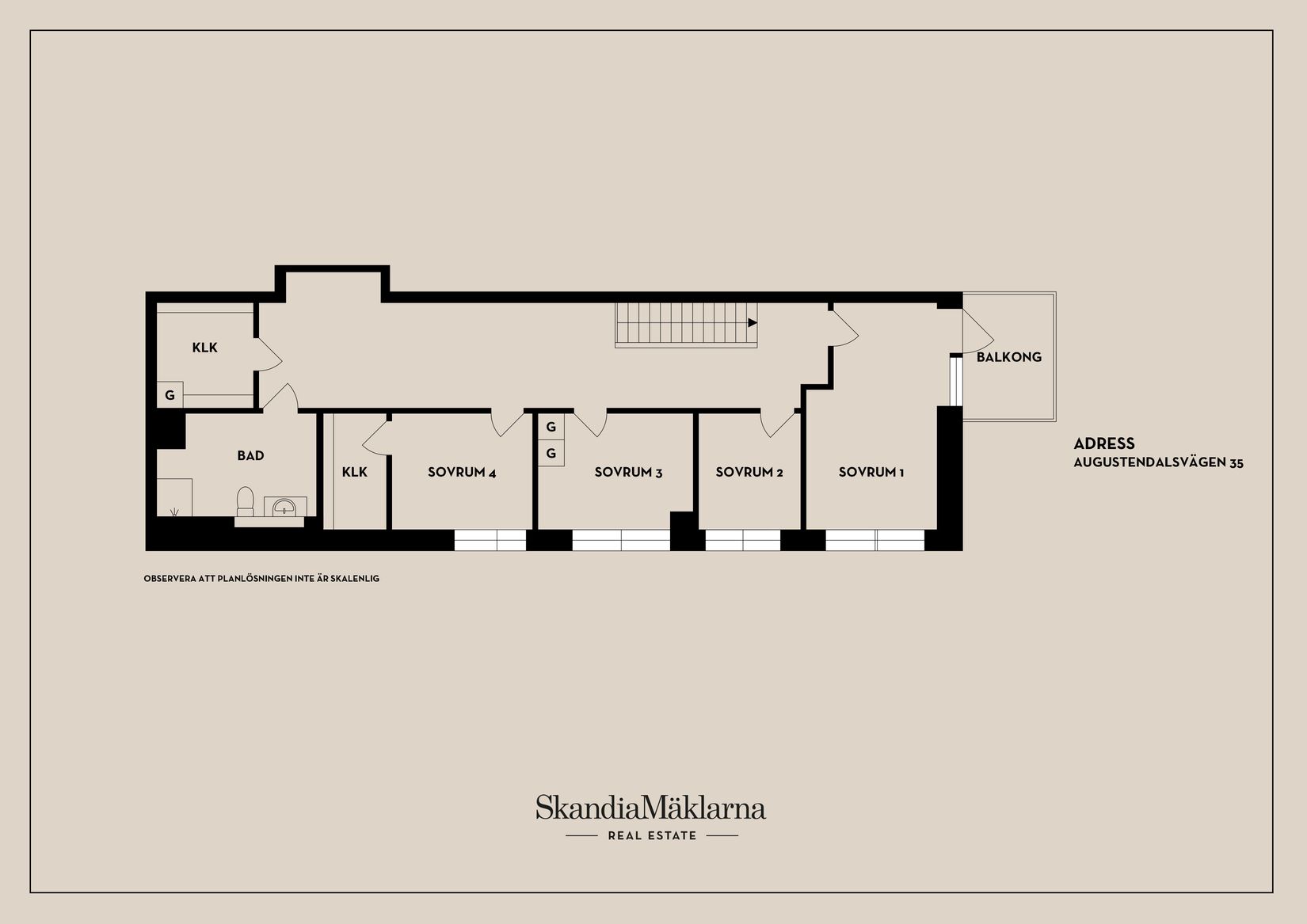Bostadsrätt, Augustendalsvägen 35, Nacka Strand, Nacka