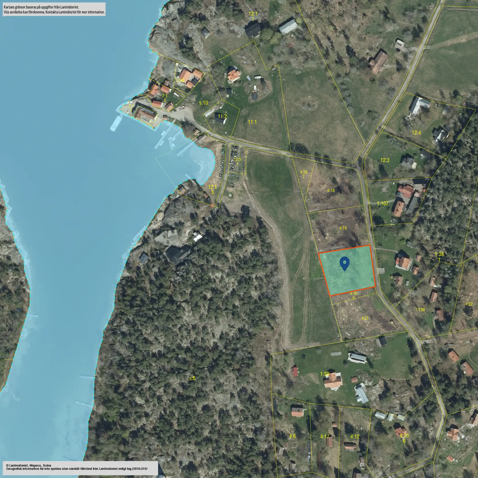 Tomt, Arholma norra byväg 22, Norrtälje