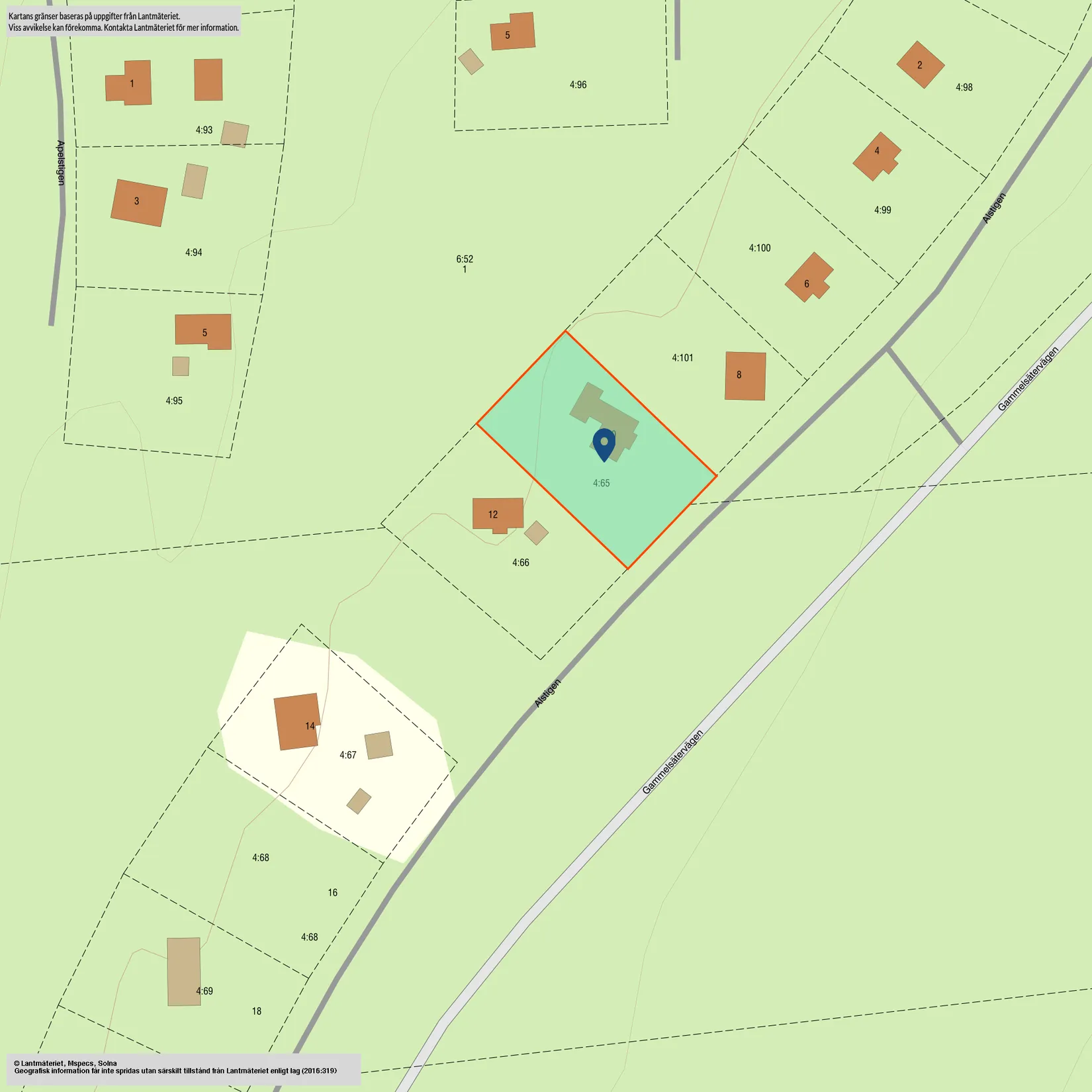 Fritidshus, Alstigen 10, Hemfjällstangen, Malung-Sälen