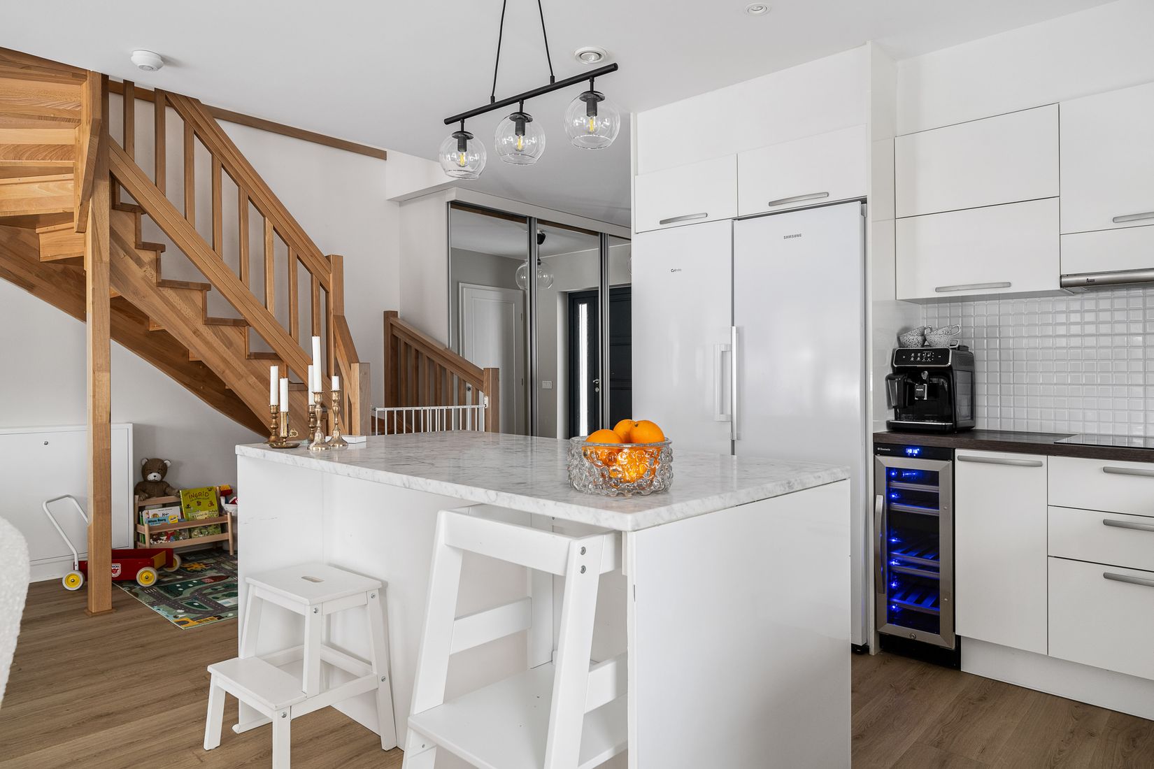 Bostadsrätt, Radhus, Flemings väg 7 F, Malmbryggshagen, Nyköping