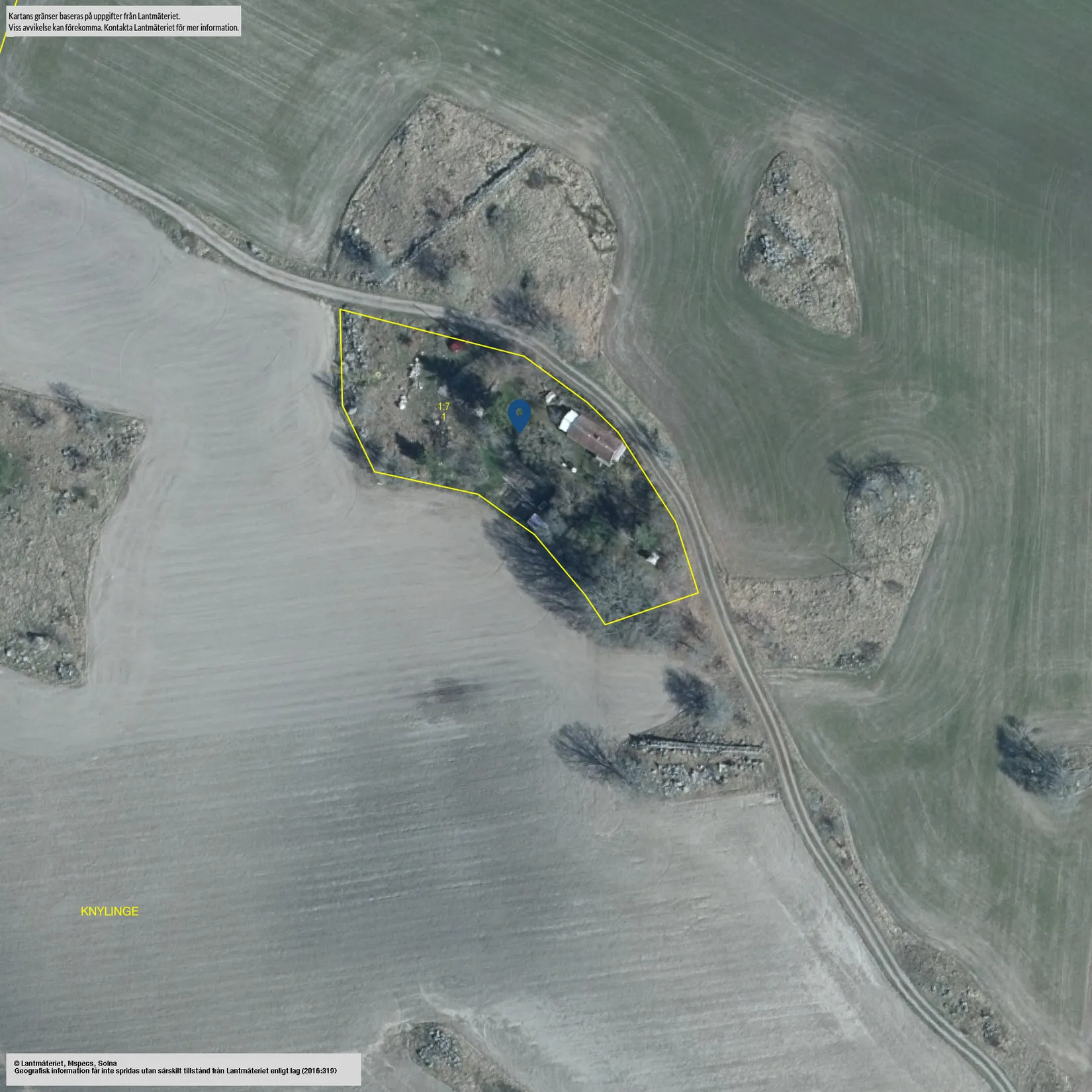 Tomt, Knylinge Lilla Knylinge 1, Östra Harg, Linköping