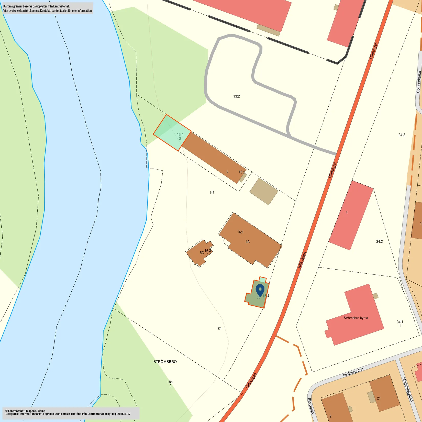 Villa, Hillevägen 5B, Gävle