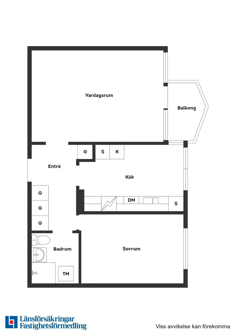 Bostadsrätt, Norra torlandsgatan 15C, Tegelplan, Östersund