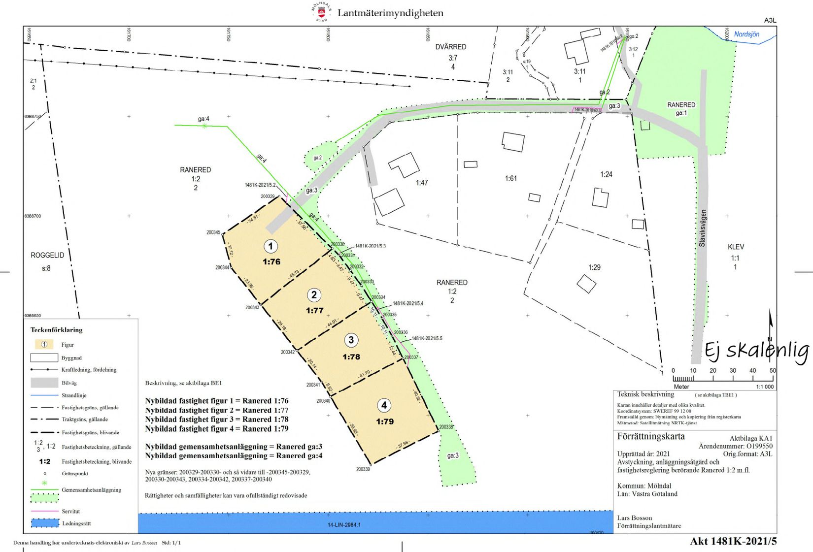 Tomt, Staviksvägen 41, Mölndal