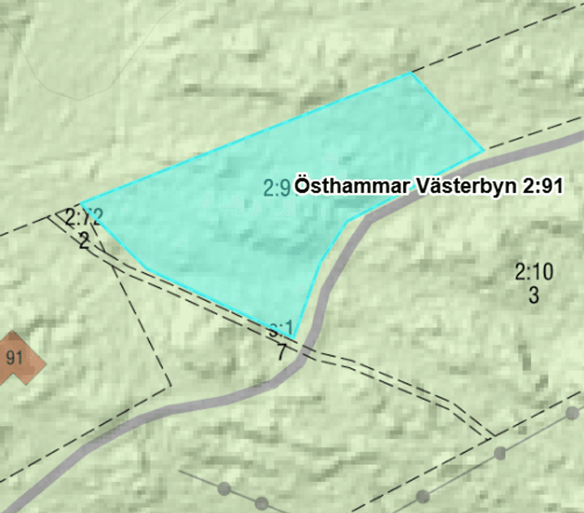 Tomt, Västerbyn (tomt 1), Gräsö, Östhammar