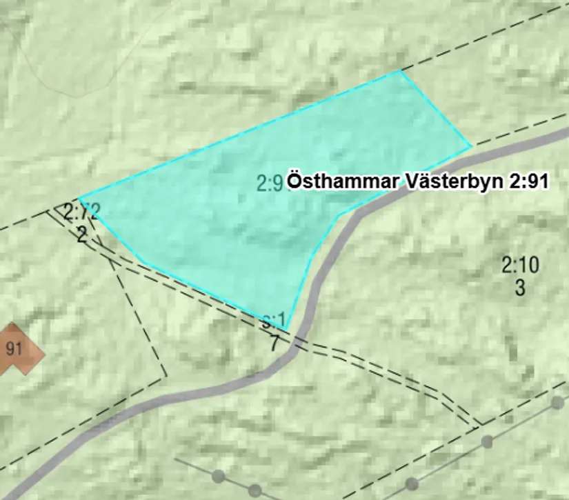 Tomt, Västerbyn (tomt 1), Gräsö, Östhammar