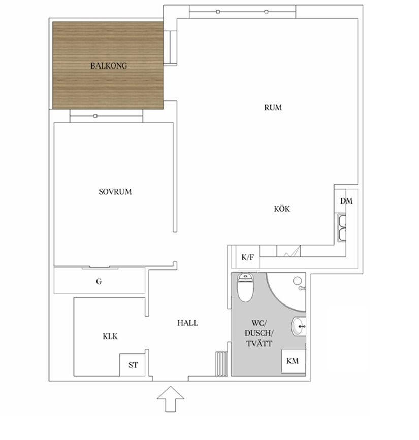 Bostadsrätt, Portalgatan 66, Kapellgärdet, Uppsala