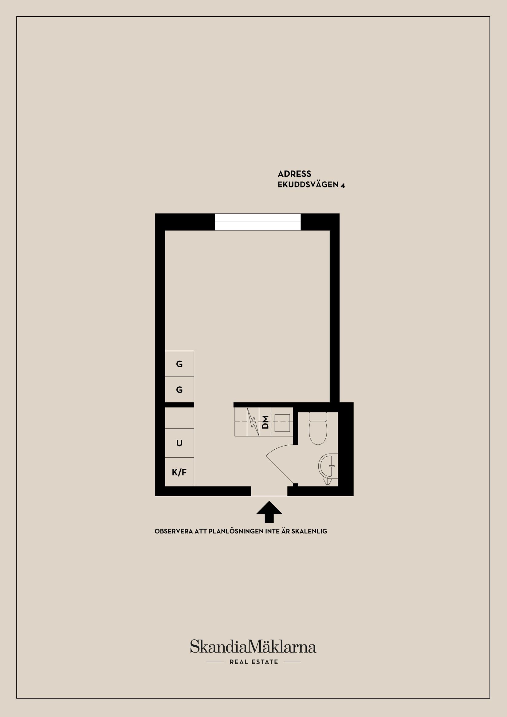 Bostadsrätt, Ekuddsvägen 4, Ekudden, Nacka