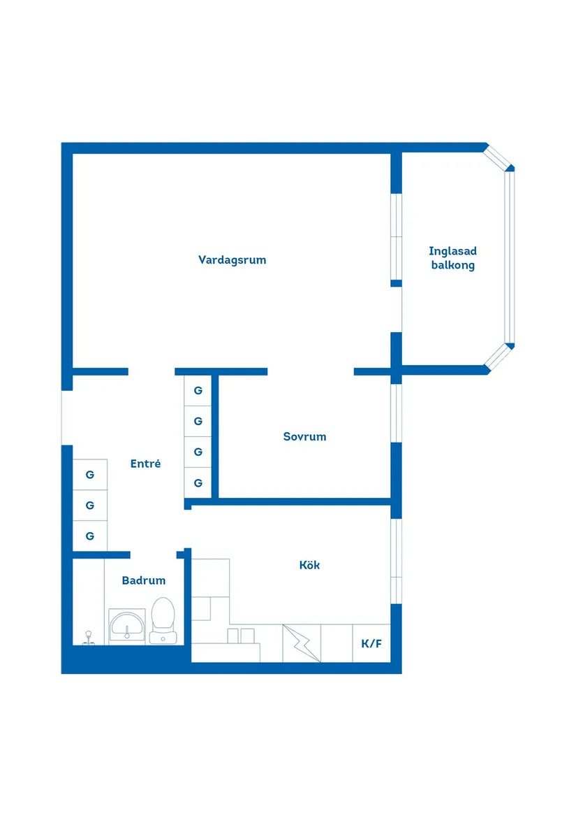 Bostadsrätt, Tallvägen 12, Södertorn, Oskarshamn