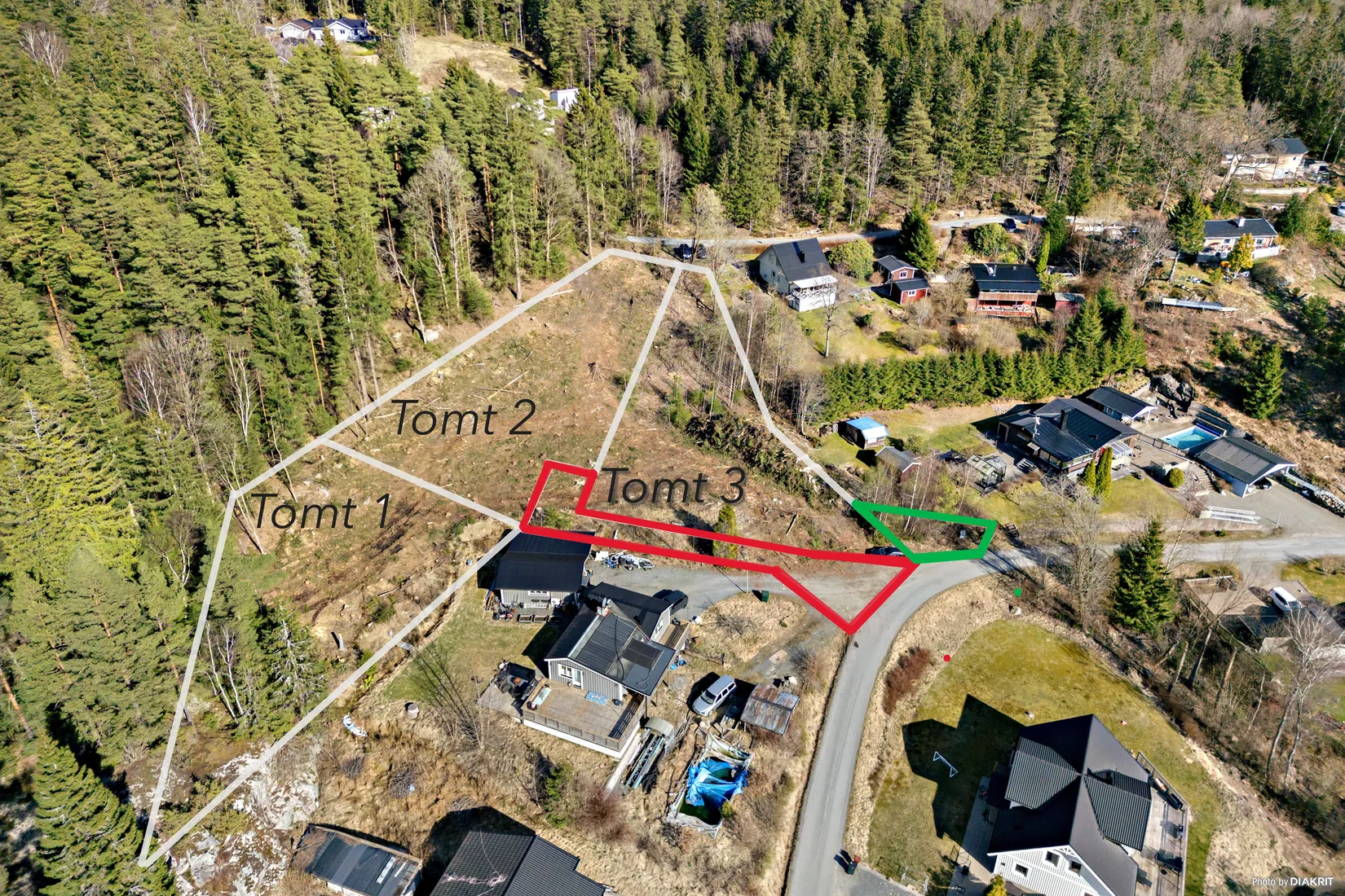 Tomt, Margretedalsvägen 27C, Härryda