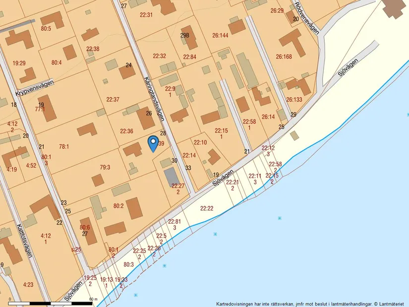 Villa, Käringtandsvägen 28, Beddingestrand, Trelleborg