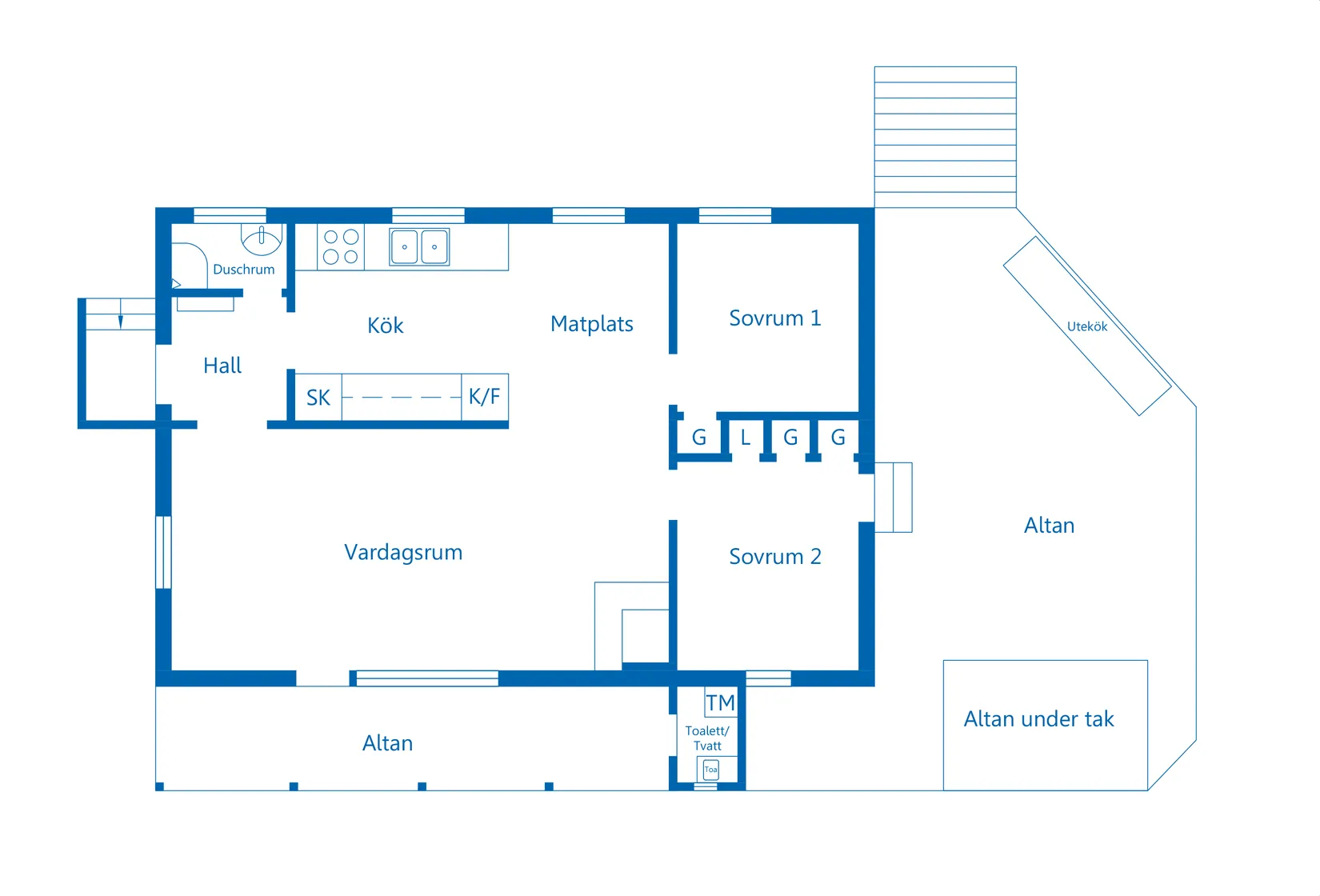 Fritidshus, Höjdpunktsvägen 2, Bergshamra, Norrtälje