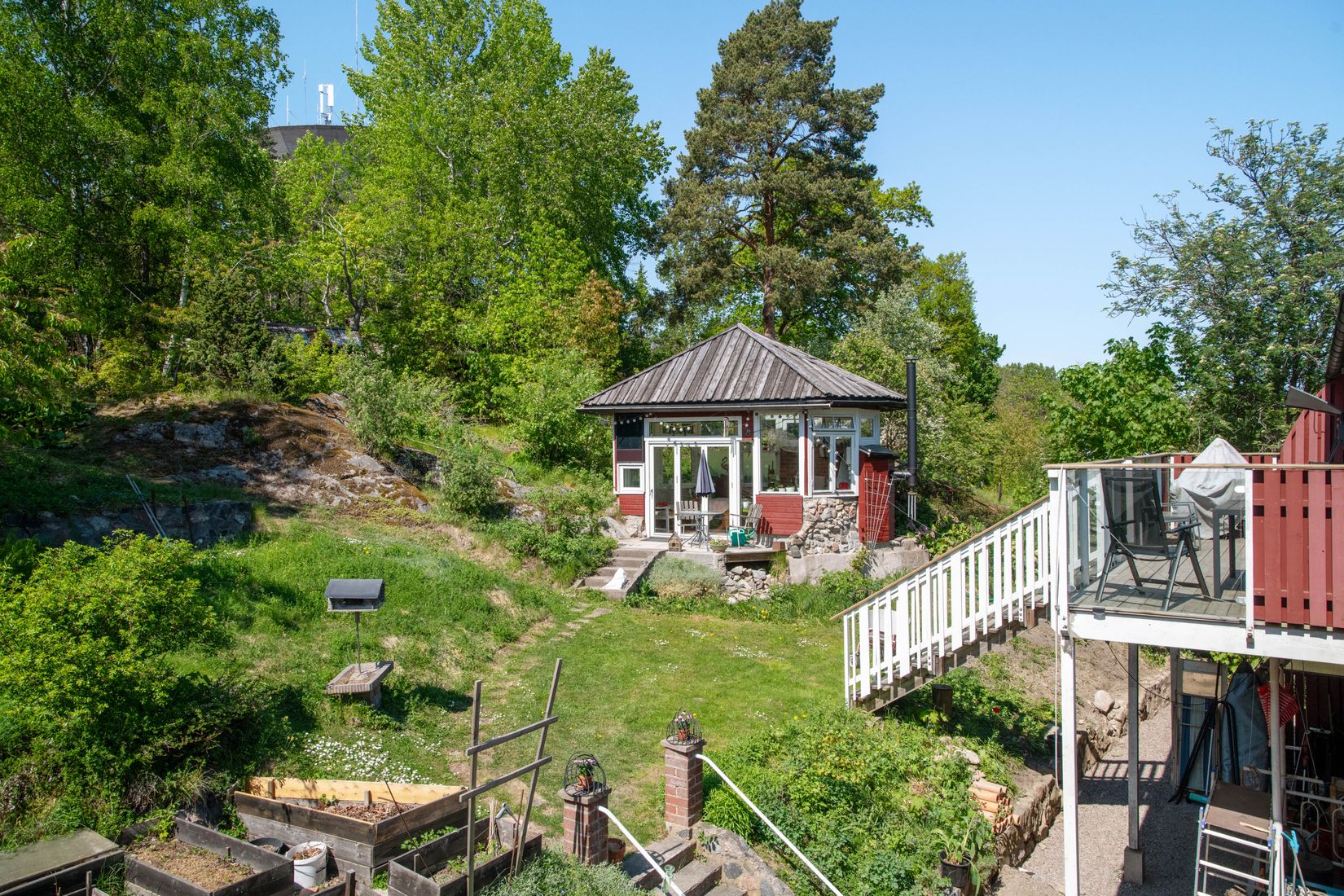 Villa, Hamnvägen 21A-B, Gransäter, Norrtälje