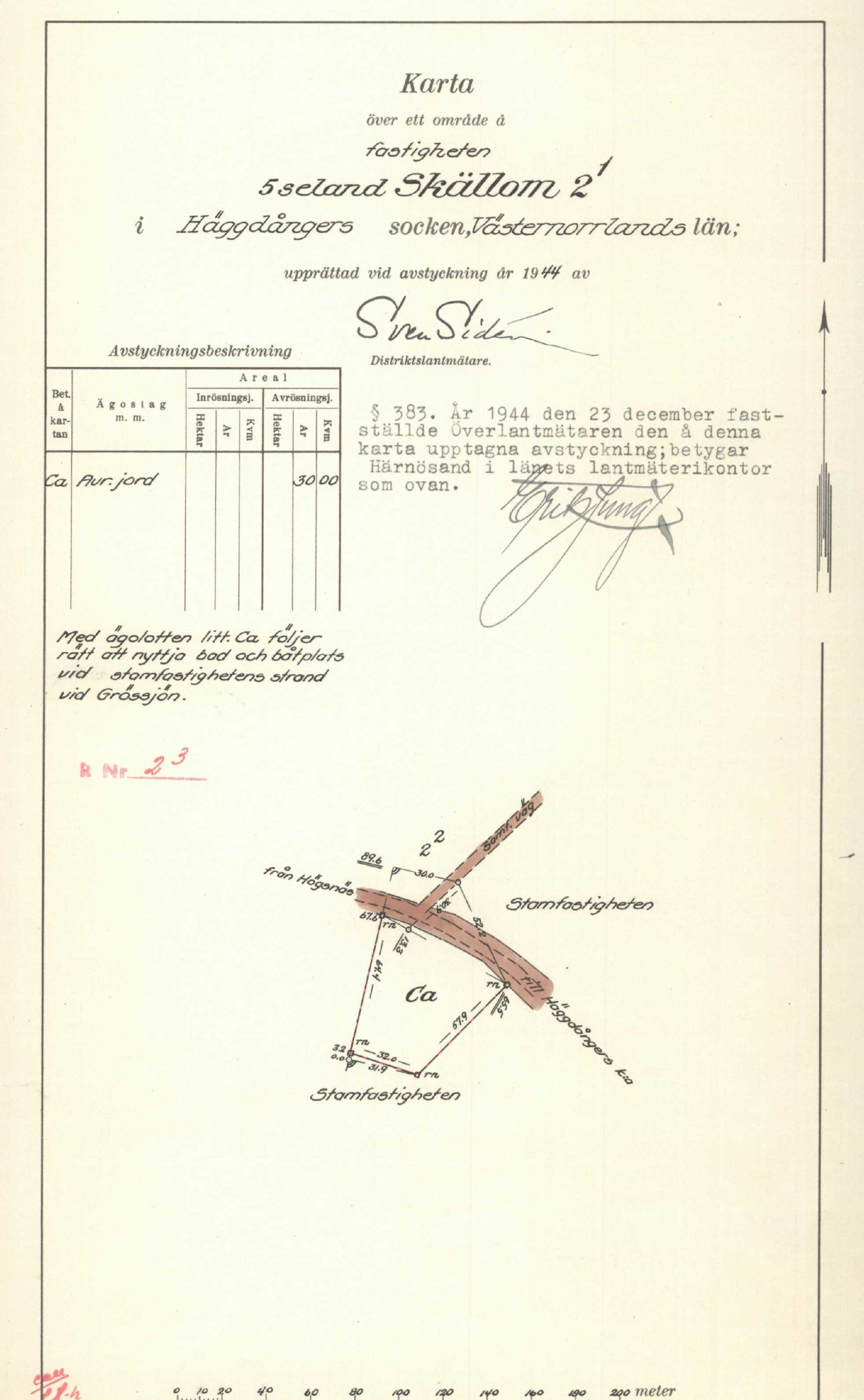 Fritidshus, Skällom 150, Häggdånger, Härnösand