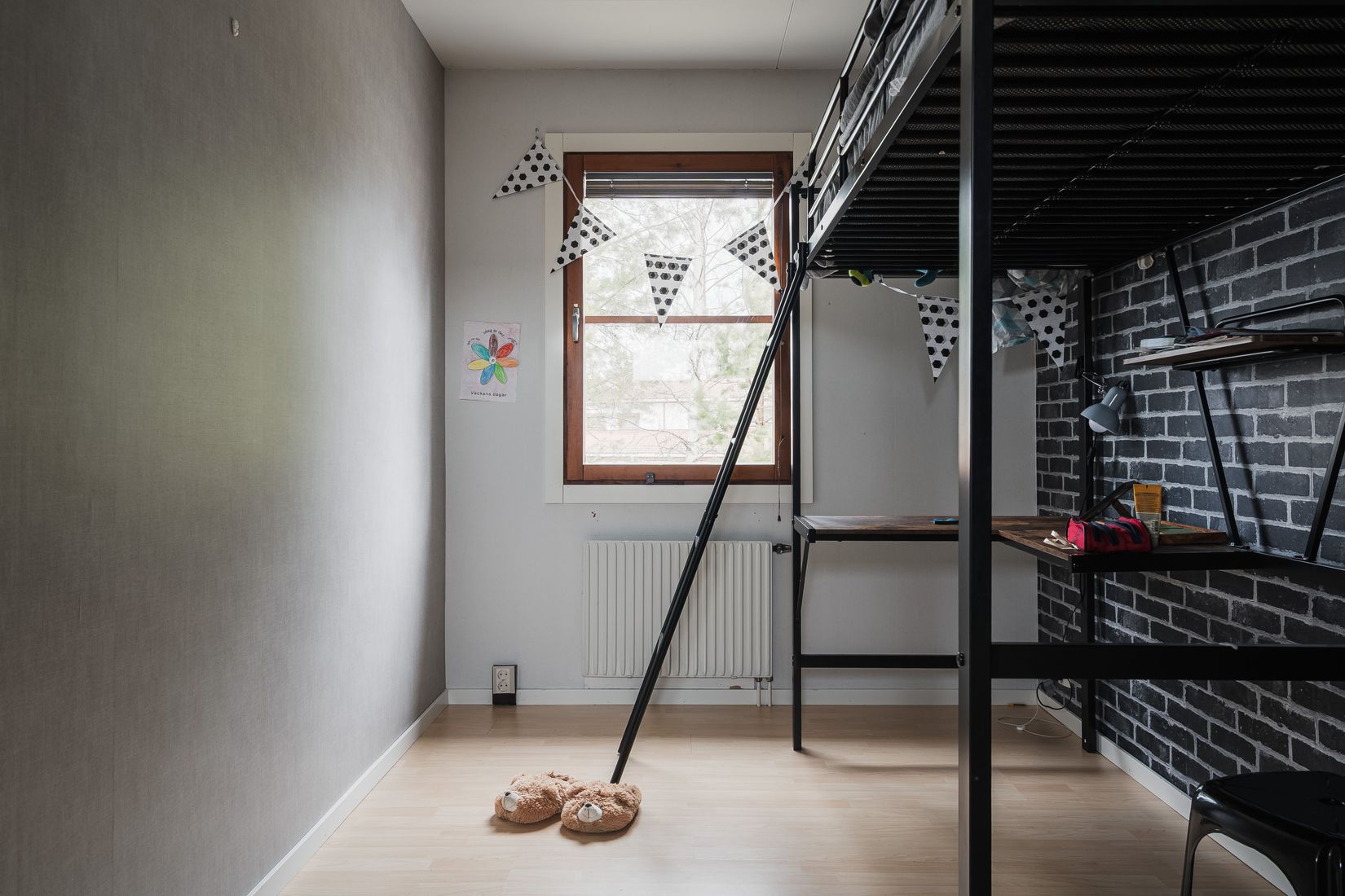 Villa, Radhus, Takdroppsgatan 61, Morö Backe, Skellefteå