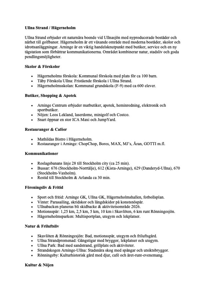 Bostadsrätt, Hägerneholmsvägen 8A, Hägerneholm, Täby