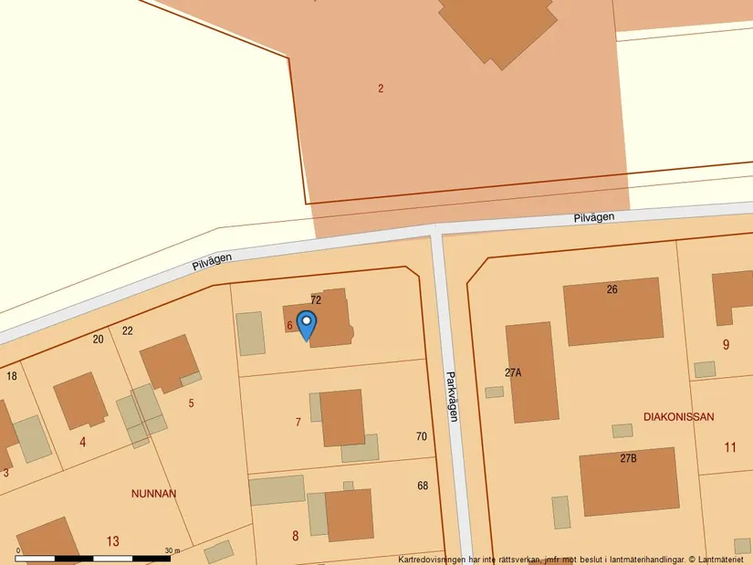 Villa, Parkvägen 72, Parkstaden/Egna Hem, Kristianstad