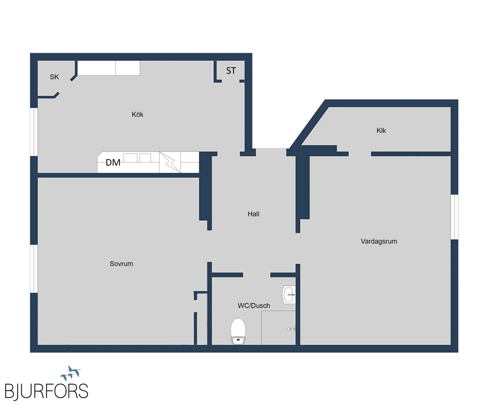 Bostadsrätt, Djurgårdsgatan 30A, Centrum, Linköping