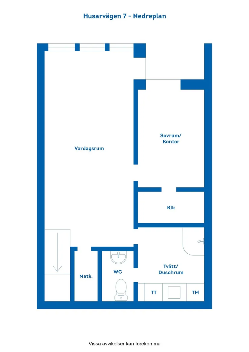 Villa, Radhus, Husarvägen 7, Viggestorp, Finspång