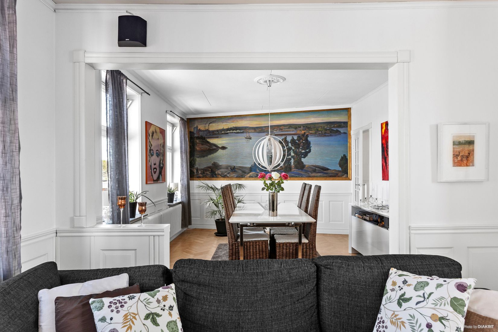 Villa, Norra Fogdelyckegatan 36, Kvarter Borås, Karlshamn